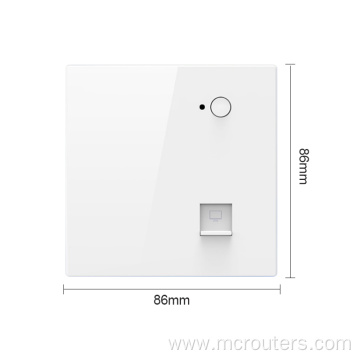 Gigabit WAN/LAN Port 1200mbps Openwrt Inwall Panel Ap